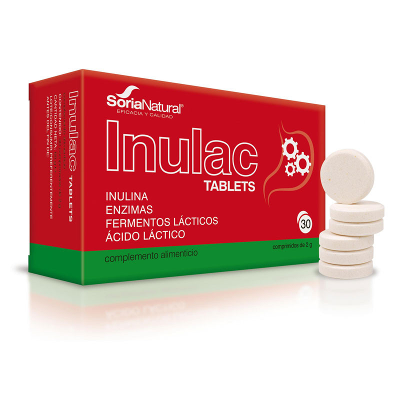 Inulac tablets 30 comp Soria Natural