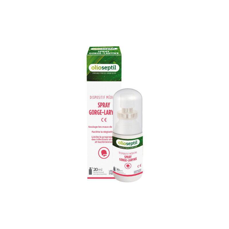 Spray Garganta Laringe 20ml Olioseptil Ineldea