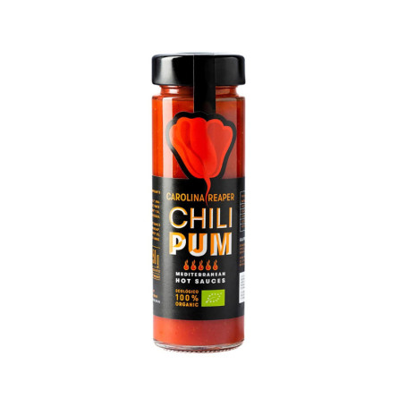 Salsa picante Carolina Reaper Bio 150g Chili Pum