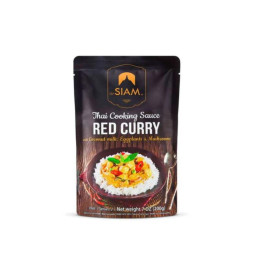Salsa de curry rojo con vegetales 200g deSIAM