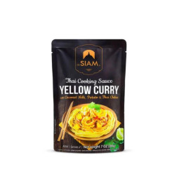 Salsa de curry amarillo con vegetales 200g deSIAM