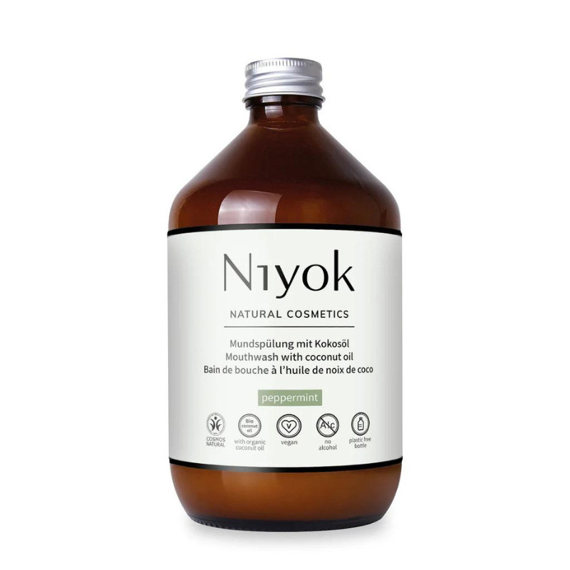 Enjuague bucal con aceite de coco 500ml Niyok