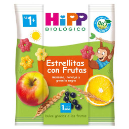 Estrellitas con frutas bio 30g Hipp