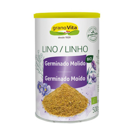 Lino Germinado molido Bio 500g Granovita