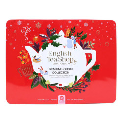 Lata Navidad Roja 36 filtros 54g English Tea Shop