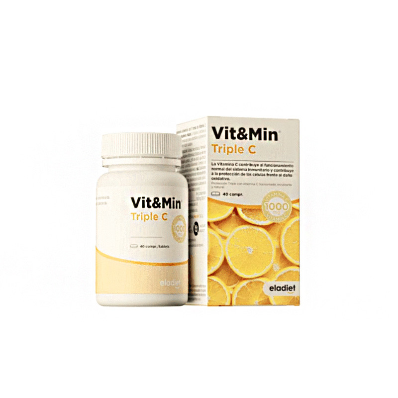 Vit&Min Triple C 40 comprimidos Eladiet