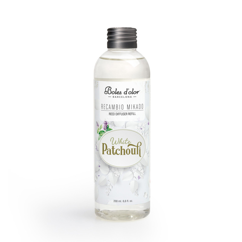 Recambio Mikado White Patchouli 4x200ml Boles d'olor