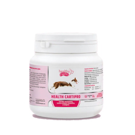 Health Cartipro (articulaciones y huesos) (perros y gatos) 120 comp 2.5g Healthy Pets